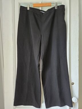 FMX Design Studio Black Wide Leg Dress Pants Size 15